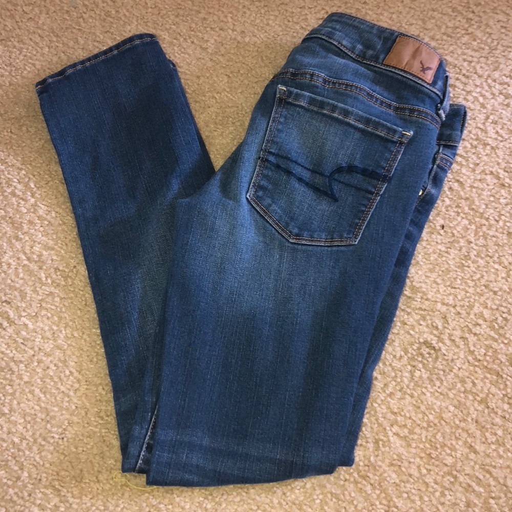 American eagle skinny jeans size 2